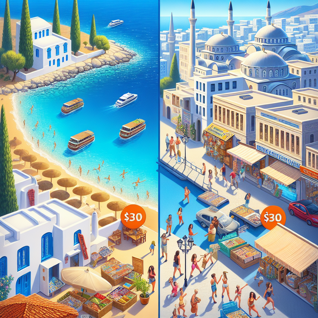 Yunan adaları tatilinin Türkiye’den ucuz olması