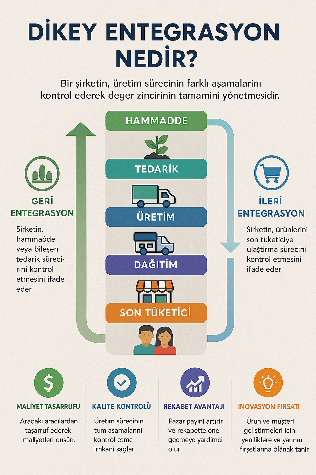 Dikey Entegrasyon ( Dikte Entegrasyon ) Nedir ?